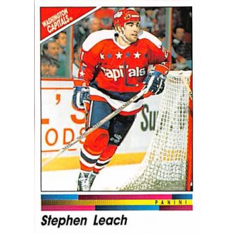 Řadové karty - Leach Stephen - 1990-91 Panini Stickers No.166