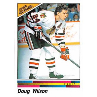 Řadové karty - Wilson Doug - 1990-91 Panini Stickers No.189