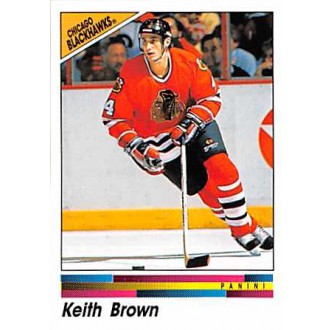 Řadové karty - Brown Keith - 1990-91 Panini Stickers No.192
