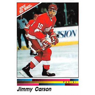 Řadové karty - Carson Jimmy - 1990-91 Panini Stickers No.214