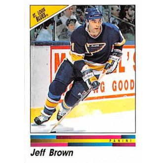 Řadové karty - Brown Jeff - 1990-91 Panini Stickers No.274
