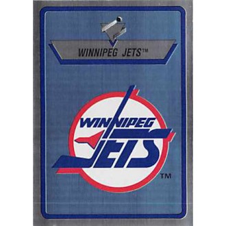 Řadové karty - Winnipeg Jets Logo - 1990-91 Panini Stickers No.315