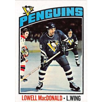 Řadové karty - MacDonald Lowell - 1976-77 Topps No.33