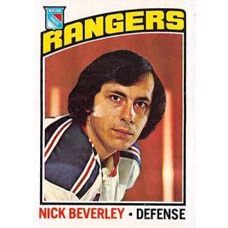 Řadové karty - Beverley Nick - 1976-77 Topps No.41