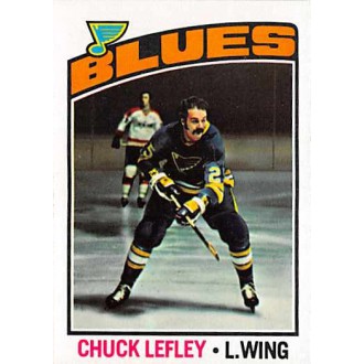 Řadové karty - Lefley Chuck - 1976-77 Topps No.63