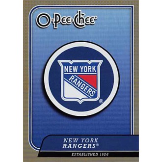 Insertní karty - New York Rangers - 2008-09 O-Pee-Chee Team Checklists No.CL20