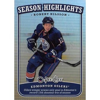 Insertní karty - Nilsson Robert - 2008-09 O-Pee-Chee Season Highlights No.SH15