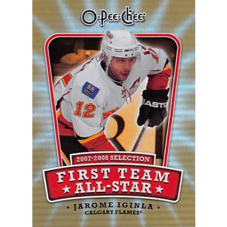 Insertní karty - Iginla Jarome - 2008-09 O-Pee-Chee First Team All-Stars No.1ST-JI