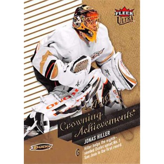 Insertní karty - Hiller Jonas - 2009-10 Ultra Crowning Achievements No.CA9