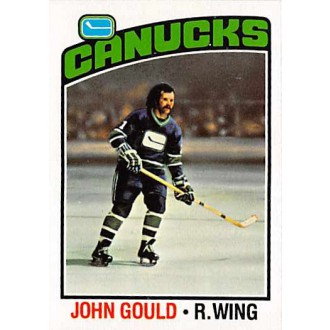 Řadové karty - Gould John - 1976-77 Topps No.85