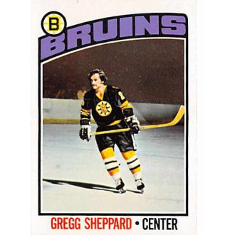 Řadové karty - Sheppard Gregg - 1976-77 Topps No.155