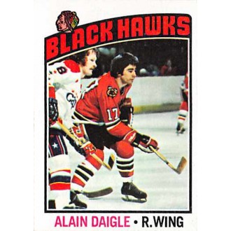 Řadové karty - Daigle Alain - 1976-77 Topps No.156