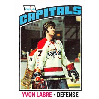 Řadové karty - Labre Yvon - 1976-77 Topps No.161