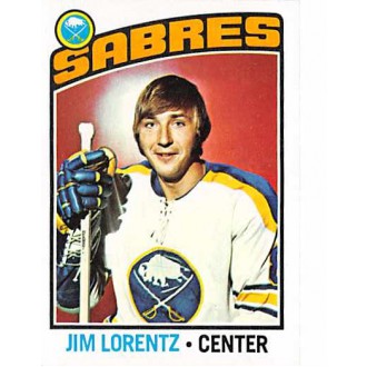 Řadové karty - Lorentz Jim - 1976-77 Topps No.162