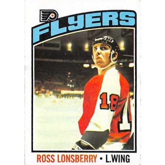 Řadové karty - Lonsberry Ross - 1976-77 Topps No.201