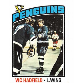 Řadové karty - Hadfield Vic - 1976-77 Topps No.226