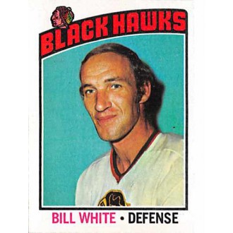 Řadové karty - White Bill - 1976-77 Topps No.235