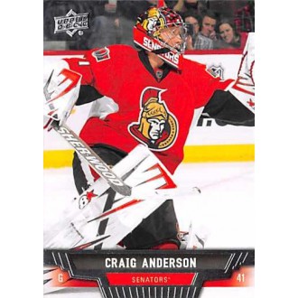 Řadové karty - Anderson Craig - 2013-14 Upper Deck No.43