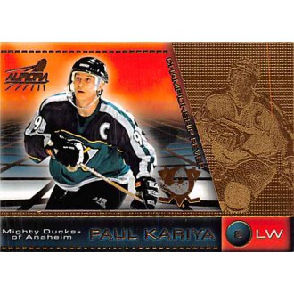 Insertní karty - Kariya Paul - 1998-99 Aurora Championship Fever No.1