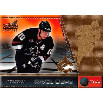 Insertní karty - Bure Pavel - 1998-99 Aurora Championship Fever No.47