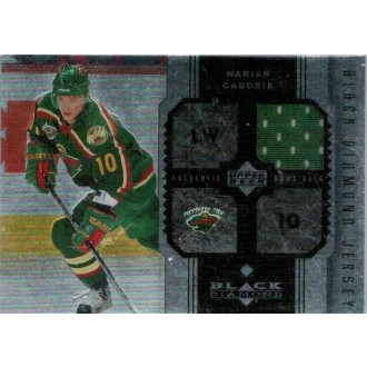 Jersey karty - Gáborík Marián - 2005-06 Black Diamond Jerseys  No.J-MG
