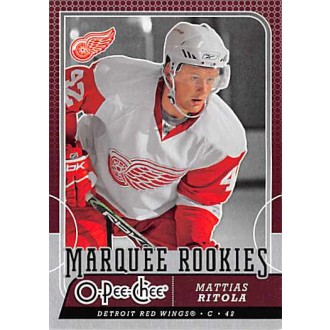 Řadové karty - Ritola Mattias - 2008-09 O-Pee-Chee No.537