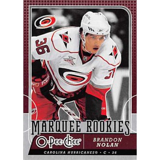 Řadové karty - Nolan Brandon - 2008-09 O-Pee-Chee No.550