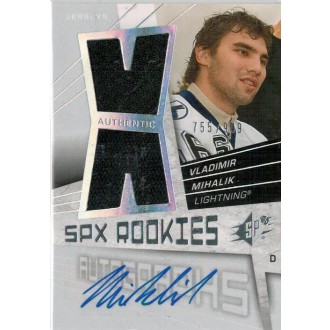 Jersey karty - Mihalík Vladimír - 2008-09 SPx No.182
