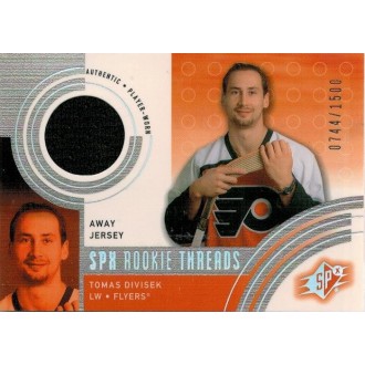 Jersey karty - Divíšek Tomáš - 2001-02 SPx No.147