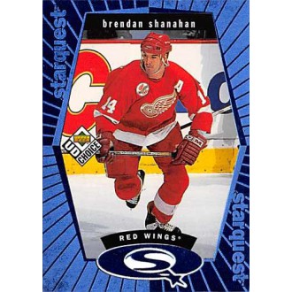 Insertní karty - Shanahan Brendan - 1998-99 UD Choice StarQuest Blue No.SQ9