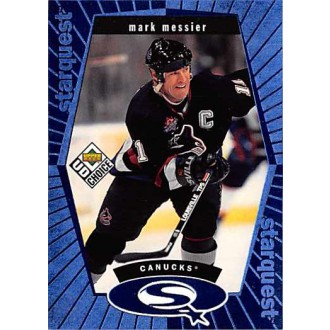 Insertní karty - Messier Mark - 1998-99 UD Choice StarQuest Blue No.SQ29