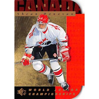 Paralelní karty - Donovan Shean - 1994-95 SP Die Cuts No.149