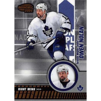 Řadové karty - Nolan Owen - 2003-04 Invincible No.91