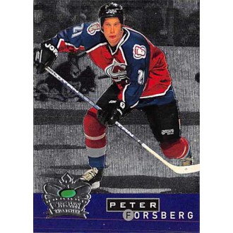 Insertní karty - Forsberg Peter - 1995-96 Parkhurst International Crown Collection Silver II No.6