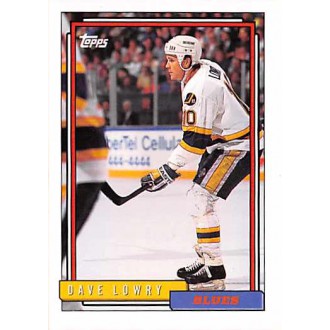 Řadové karty - Lowry Dave - 1992-93 Topps No.42