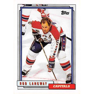 Řadové karty - Langway Rod - 1992-93 Topps No.46