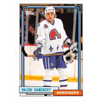 Řadové karty - Kamensky Valeri - 1992-93 Topps No.53
