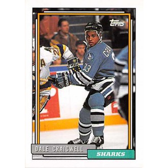 Řadové karty - Craigwell Dale - 1992-93 Topps No.60