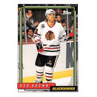 Řadové karty - Brown Rob - 1992-93 Topps No.72