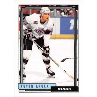 Řadové karty - Ahola Peter - 1992-93 Topps No.73