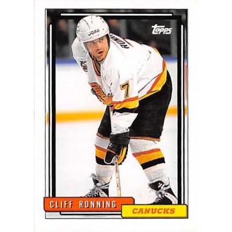 Řadové karty - Ronning Cliff - 1992-93 Topps No.81