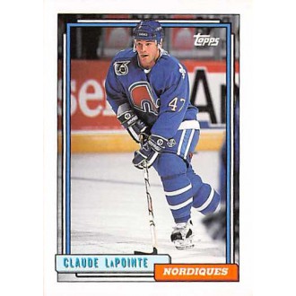 Řadové karty - Lapointe Claude - 1992-93 Topps No.94