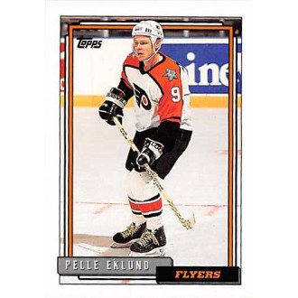 Řadové karty - Eklund Pelle - 1992-93 Topps No.117