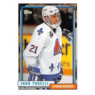 Řadové karty - Tonelli John - 1992-93 Topps No.119