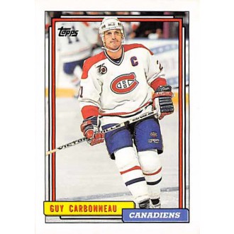 Řadové karty - Carbonneau Guy - 1992-93 Topps No.125