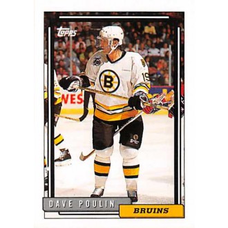 Řadové karty - Poulin Dave - 1992-93 Topps No.155