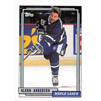 Řadové karty - Anderson Glenn - 1992-93 Topps No.162