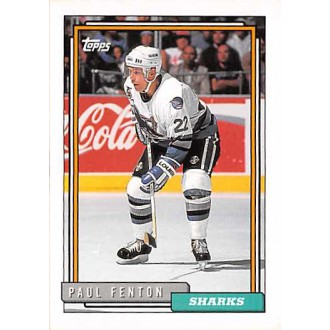 Řadové karty - Fenton Paul - 1992-93 Topps No.173