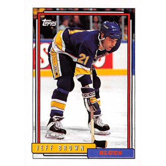 Řadové karty - Brown Jeff - 1992-93 Topps No.174