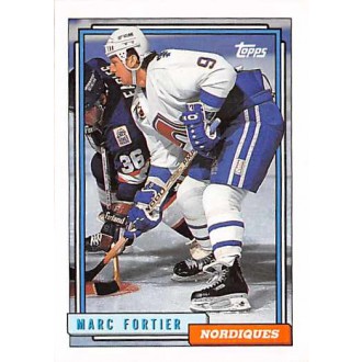 Řadové karty - Fortier Marc - 1992-93 Topps No.226